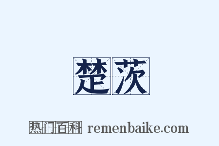 楚茨是什么意思的图片